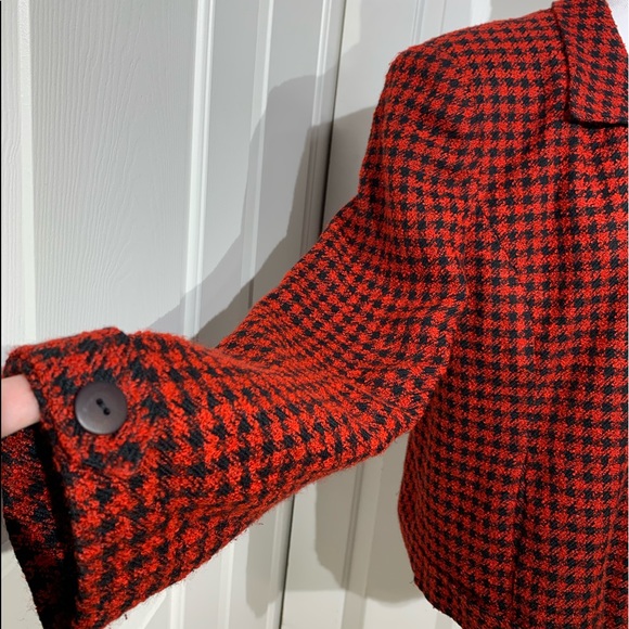 Vintage Houndstooth Jacket / Blazer - Picture 3 of 8